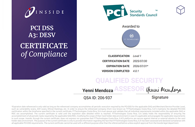 DSS A3: DESV Certification